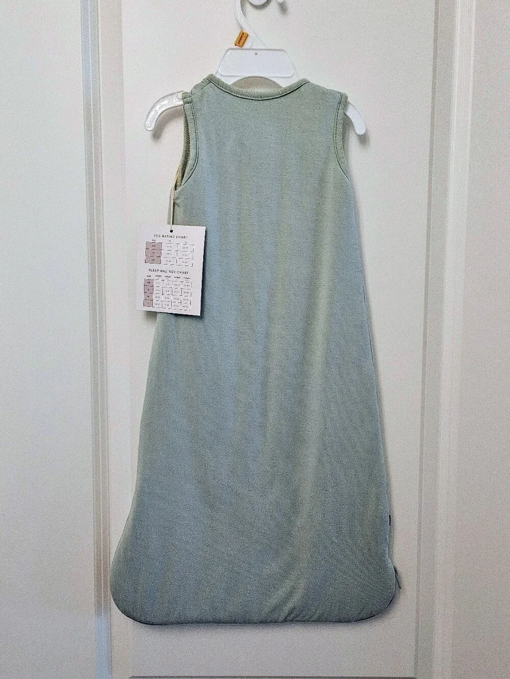NEW Kyte Baby - Bamboo Sleeveless Sage Green Sleep Sack XS 1.0 Tog